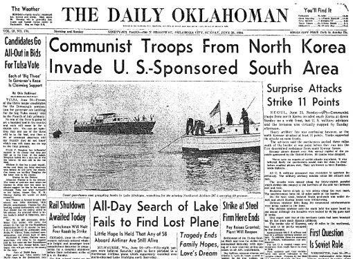 oklahoman_1950_06_25_headline-3361738