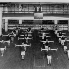 (CHS.2011.01.34) - Central High School Gynasium, c. 1920s
