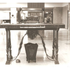 (FNB.2010.8.01) - Check Stand, Great Banking Hall, First National Building, c. 1980s
