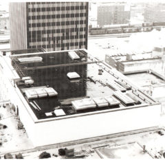 (FNB.2010.3.30) - Roof of First National Center, View East from First National Tower, c. 1972