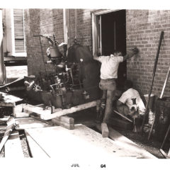 (FNB.2010.3.19) - Equipment Installation on Roof, c. October 1964
