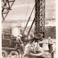 (FNB.2010.3.02) - Drilling Pier for First National Office Building, 120 Park Avenue, c. 1955