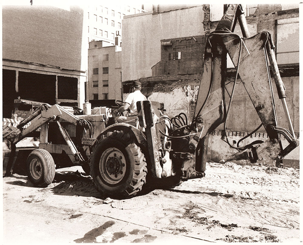 (FNB.2010.3.28) - Excavation During Construction of First National Center, c. 1971