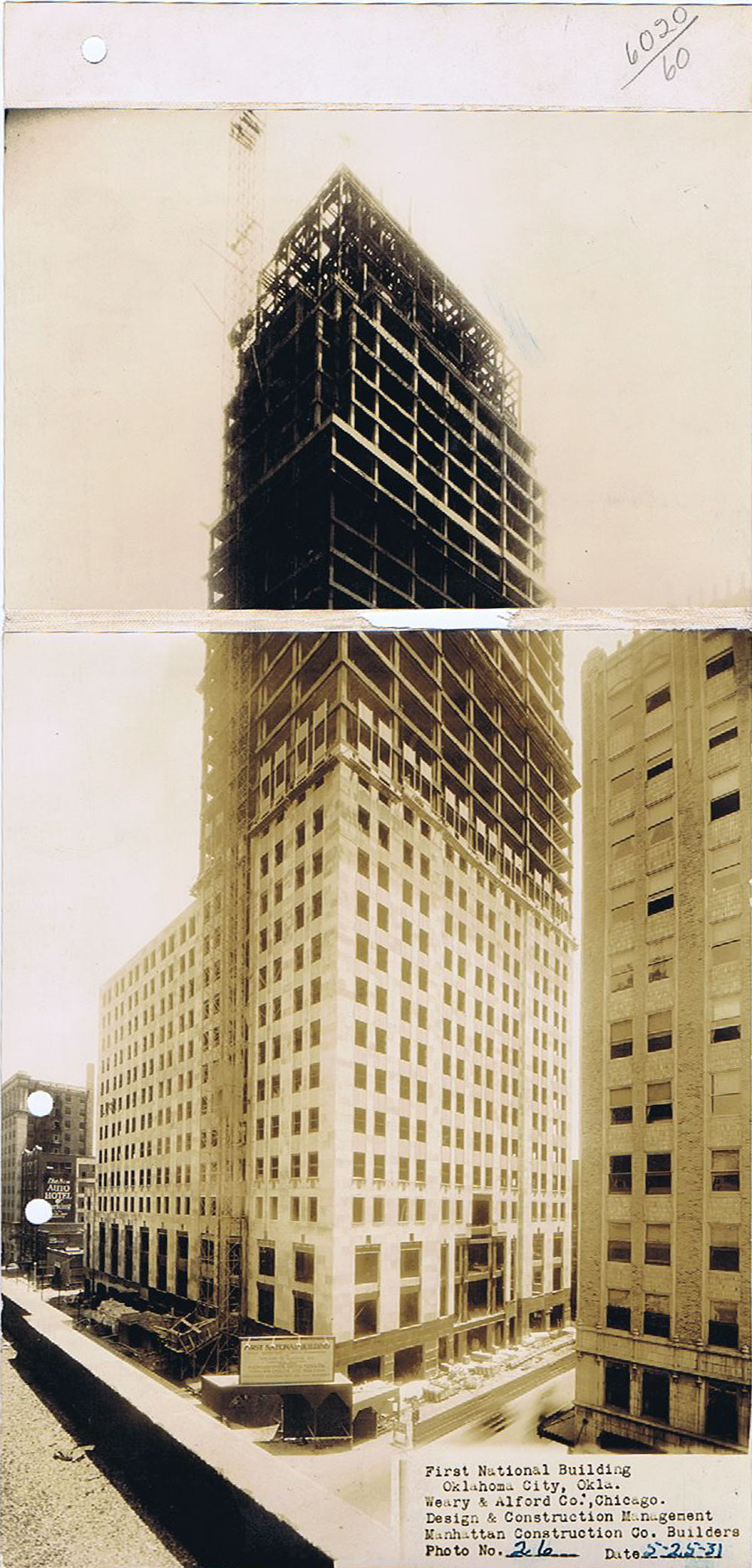 (FNB.2010.3.10) - First National Construction Timelapse, 5/25/1931