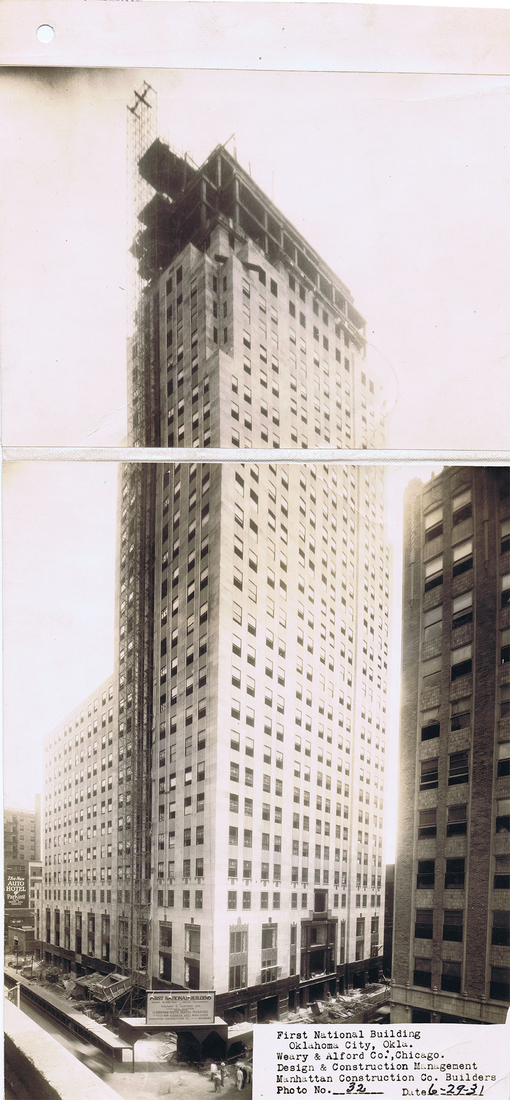 (FNB.2010.3.14) - First National Construction Timelapse, 6/29/1931