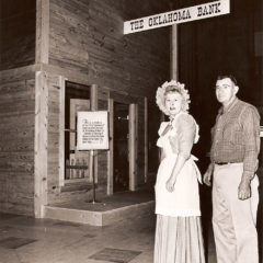 (FNB.2010.6.08) - Replica of original First National Bank, c. 1960