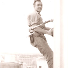 (FNB.2010.6.13) - Window Washer, First National Building, c. 1960