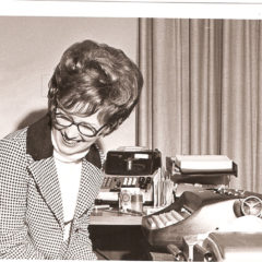 (FNB.2010.12.07) - Secretary, First National Center, c. 1970