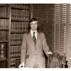 (FNB.2010.12.17) - Man in Office, First National Center, c. 1970