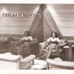 (FNB.2010.12.25) - Woman at Peat-Marwick-Mitchell Office, First National Center, c. 1970