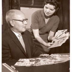 (FNB.2010.6.29) - Virgil F. Sprankle and Staff, First National Building, c. 1960s