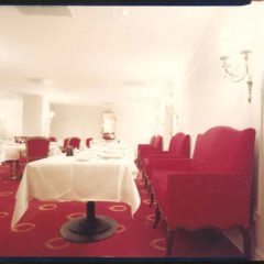 (HTC.2010.5.03) - Dining Room, The Cellar Restaurant, Basement, Hightower Building, 105 N Hudson, 1970s