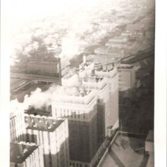 (HTC.2010.6.02) - View East Northeast from the First National Bank Building, c. 1937