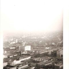 (HTC.2010.6.03) - View Southeast from the First National Bank Building, c. 1937