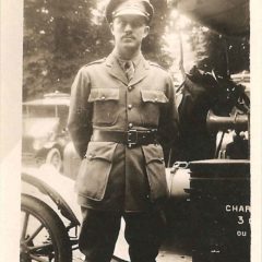 (HTC.2010.8.30) - Wilbur Edward Hightower, American Field Service Ambulance Corps, France, 1918