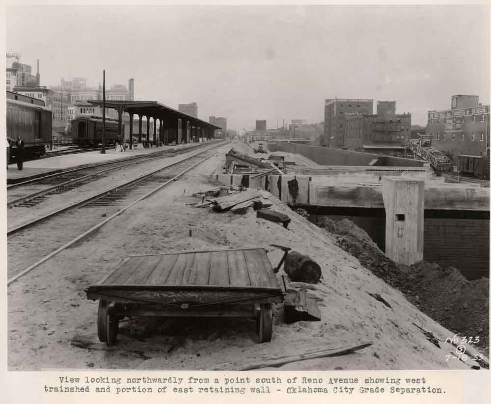 (JMSH.2011.1.129) - 323 - Looking North From South Of Reno Showing West Train Shed And Portion