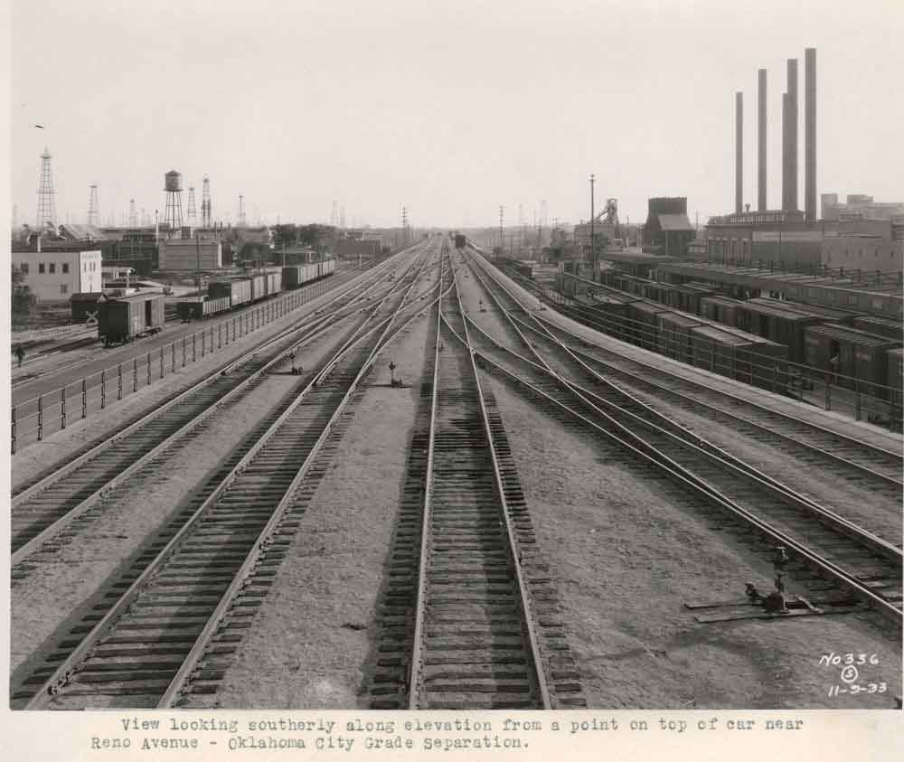 (JMSH.2011.1.143) - 336 - Looking South Along Elevation From A Point On Top Of Box Car From Reno Ave