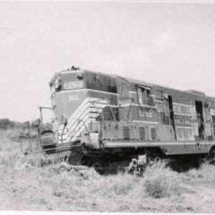 (JMSH.2011.1.195) - Side Collision Cri Prr Oklahoma City 5 29 59 Shop Locomotive Of Extra 1262 East