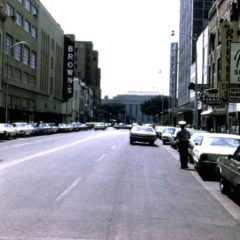 (KMC.2011.1.10) - View W on Park Ave from Robinson, c.1975