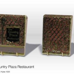 (KYLE.2010.03.14) - The Country Plaza Restaurant Matchbook