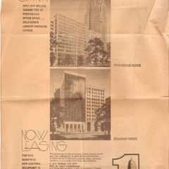 (FNB.2010.16.05) - Leasing Advertisement for New First National Center, c. 1971