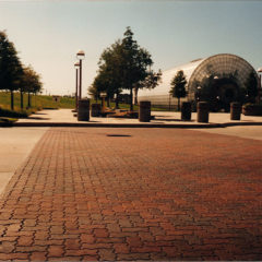 (FNB.2010.10.02) - Crystal Bridge Tropical Conservatory, Myriad Botanical Gardens, View South from Sheridan, c. 1985