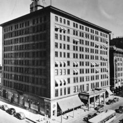 (OMC.2012.1.20) - Huckins Hotel, Southeast Corner, Main and Broadway