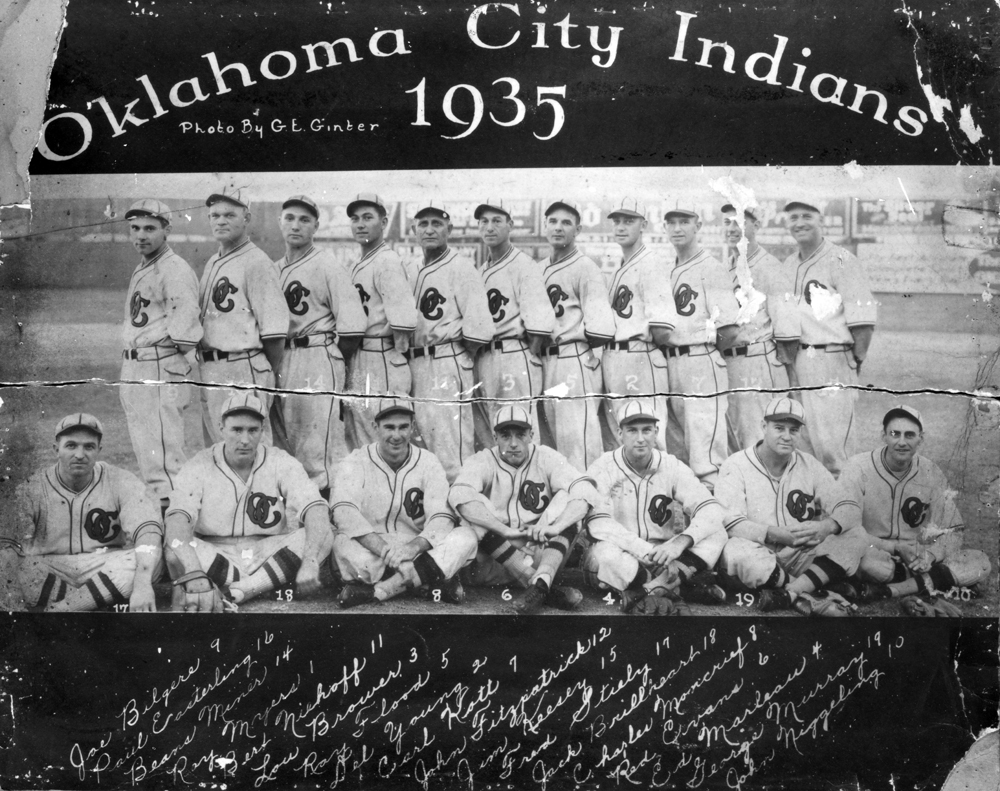 (CHS.2011.01.01) - Oklahoma City Indians, 1935