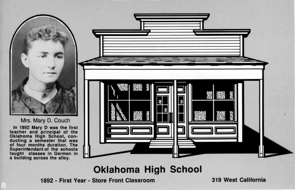 (CHS.2011.01.13) - Postcard of First Central High School Building