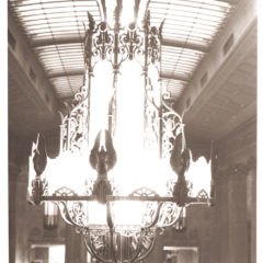 (FNB.2010.8.05) - Chandelier, Great Banking Hall, First National Building, c. 1980s