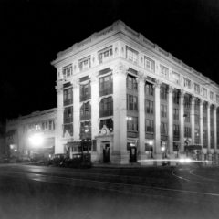 (CHS.2011.01.01) - Night View, Daily Oklahoman Building, 500 N Broadway, c.1910s