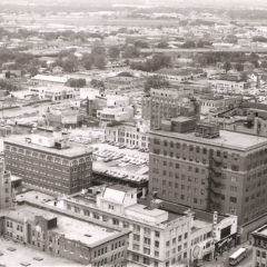 (FNB.2010.5.07) -  View Southwest from First National Tower, c. 1970