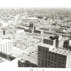 (FNB.2010.5.02) - View Northeast from First National Tower (Park and Robinson), April 1970