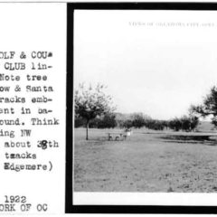 (RAC.2010.01.12) - Golf Course, Oklahoma City Golf and Country Club, c. 1922