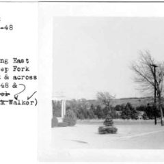 (RAC.2010.01.20) - Deep Fork Creek, View East from NW 48 and Walker, 21 Dec 1948
