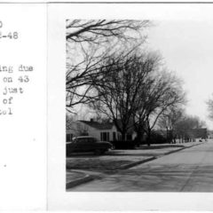 (RAC.2010.01.27) - View West on NW 43 from Shartel, 22 Dec 1948