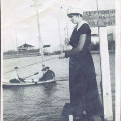 (RAC.2010.02.05) - Grace Likins (possibly at Memorial Park), 1917