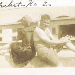 (RAC.2010.02.07) - Swimmers at belle Isle Lake, c. 1910s