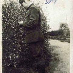 (RAC.2010.02.09) - Alvy Kline in Army Uniform, c. 1918