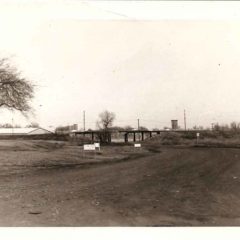(RAC.2010.04.02) - Oklahoma Railway Company Trestle, View Southwest from Belle Isle Area, c. late 1960s