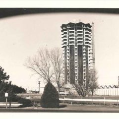 (RAC.2010.07.08) - United Founders Tower under Construction, 5900 Mosteller Drive, c. 1964