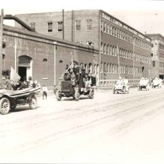 (RAC.2010.07.28) - Parade in 700 Block of West Main, View East, c. 1910s