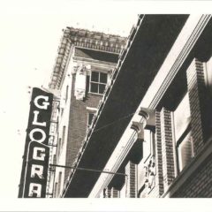 (RAC.2010.07.38) - Architectural Detail of Globe Life Building, 311 W Sheridan, c. 1960s