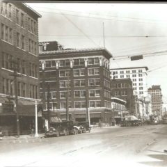 (RAC.2010.07.50) - View East on Grand from Hudson, c. 1920s