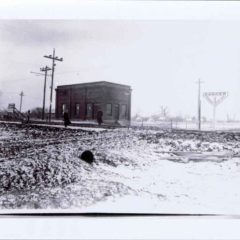 (RAC.2010.07.55) - Oklahoma Railway Company Substation, possibly in Banner area, c. 1910s