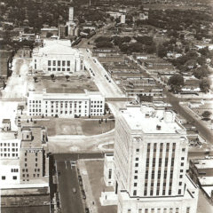(RAC.2010.09.03) - Civic Center Under Construction, View West from First National Building, c. early 1937