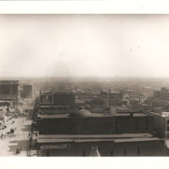 (RAC.2010.09.15) - View South on Broadway from Top of Pioneer Telephone Building, 1909