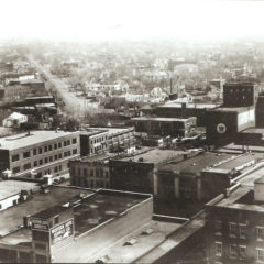 (RAC.2010.09.24) - View Northeast on Harrison Ave from 100 Block of NW 2, c. 1920