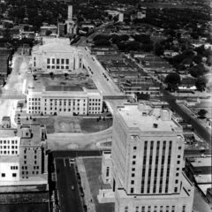 (RAC.2010.09.31) - Civic Center Under Construction, View West from First National Building, c. early 1937
