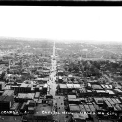 (RAC.2010.09.39) - View South on Robinson Ave from First National Building, c. late 1930s